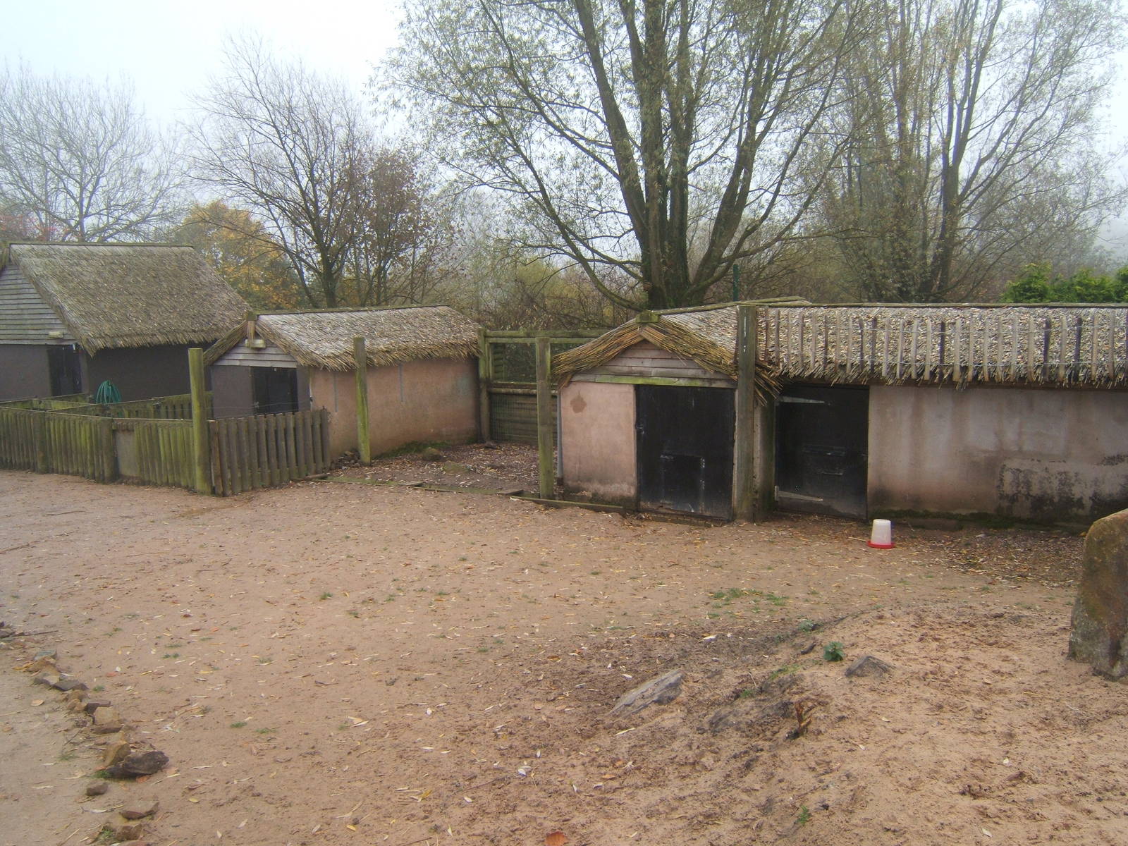 View of African Village encounter