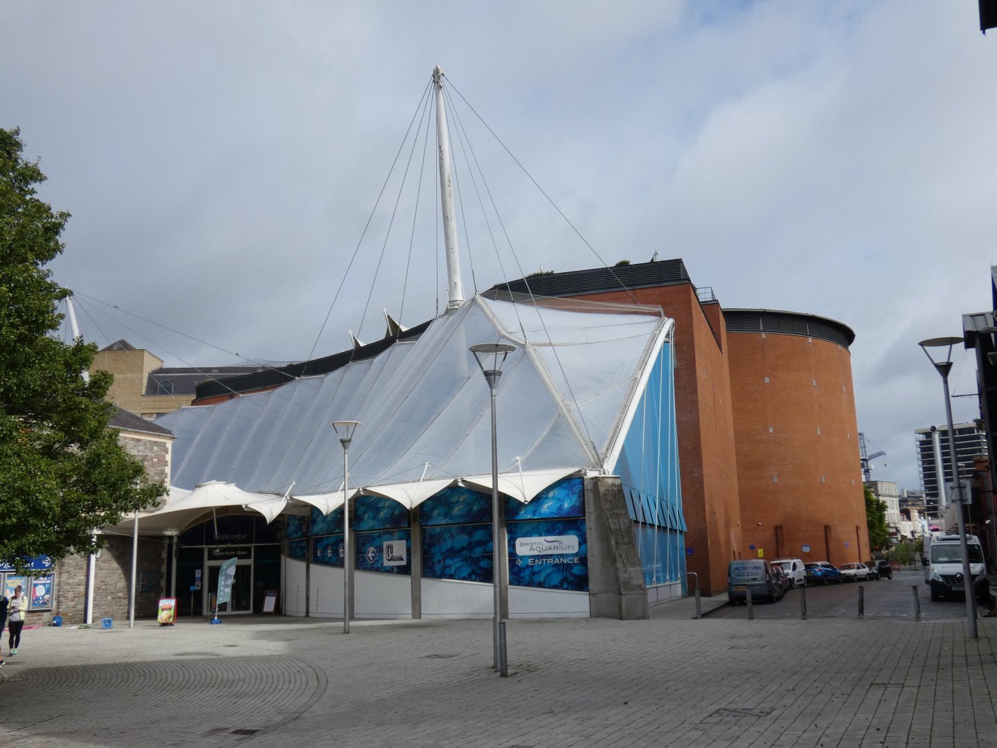 View of Aquarium entrance