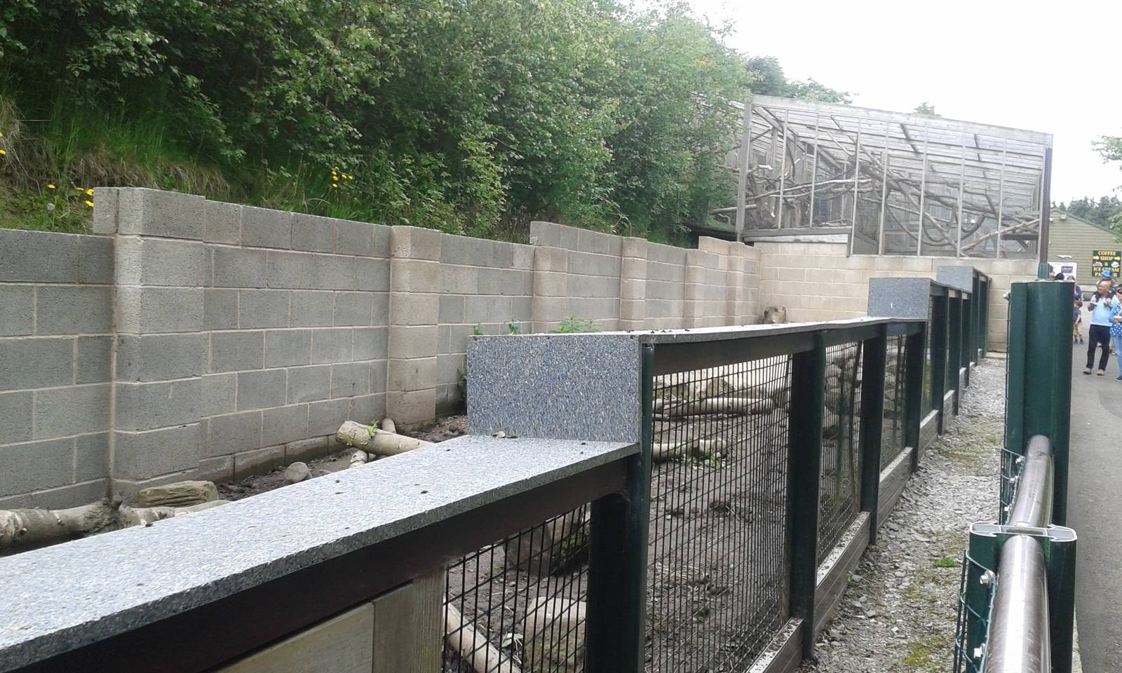 View of ASCO enclosure