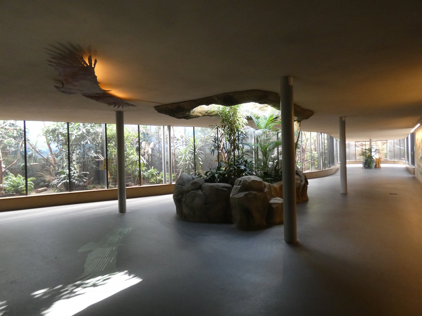 View of Australia area of 'World of Birds'