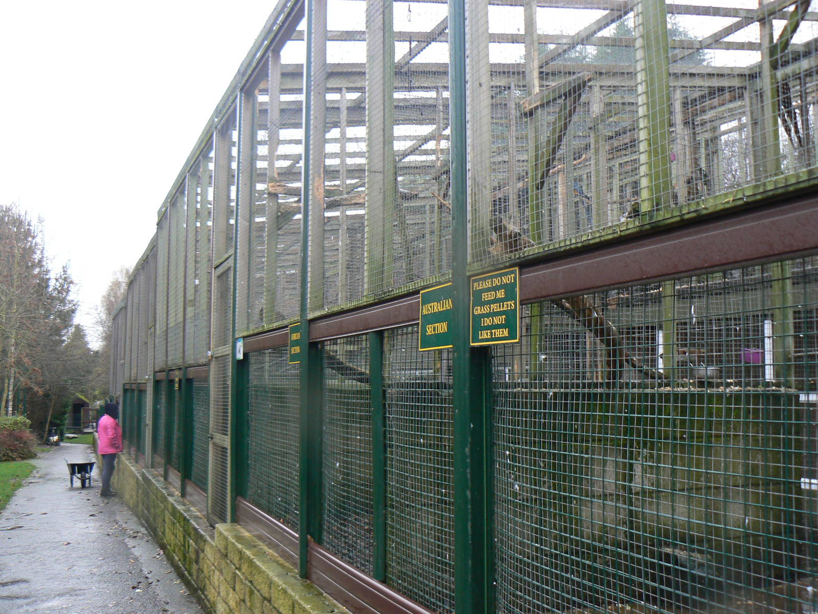 View of Aviaries - 28 November 2015