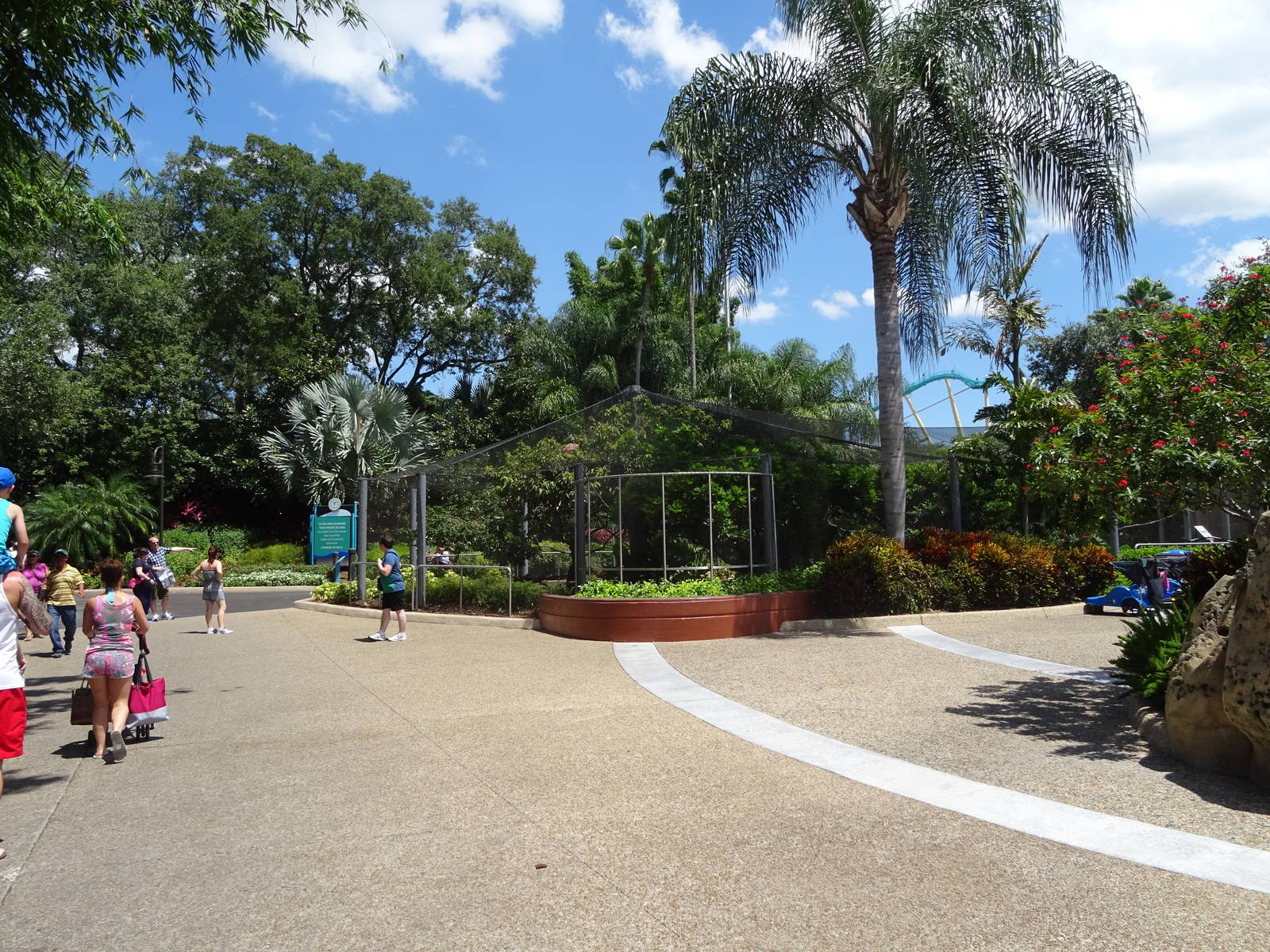 View of Aviary at SeaWorld Orlando
