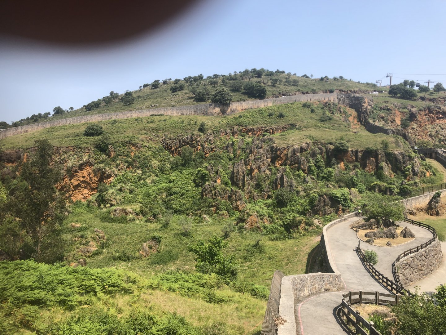 View of Baboon Cliffs