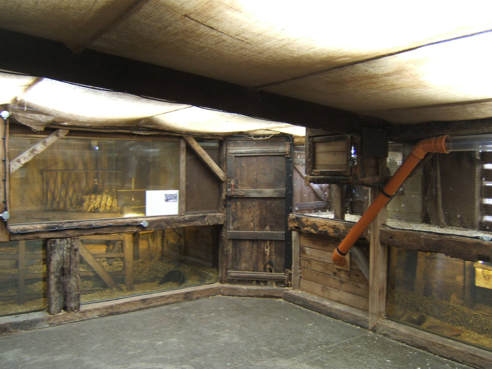 View of Barn exhibit