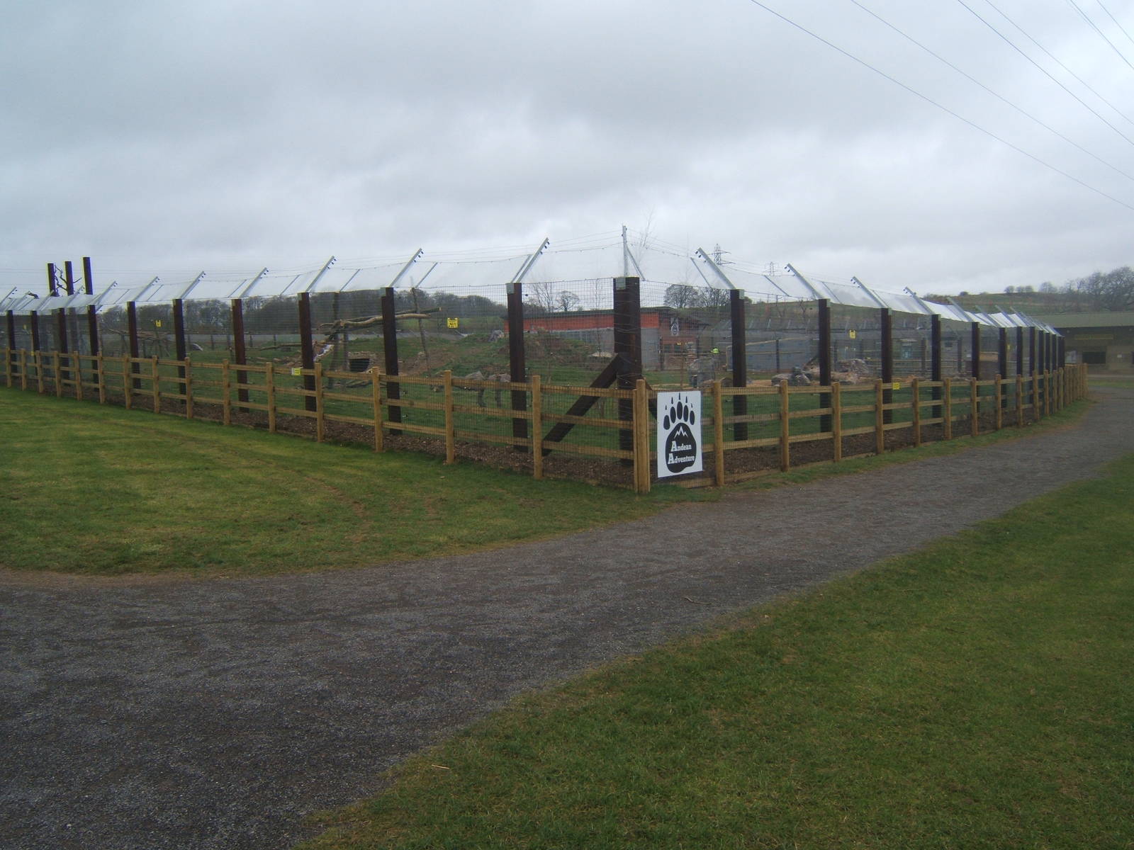 View of Bear enclosure