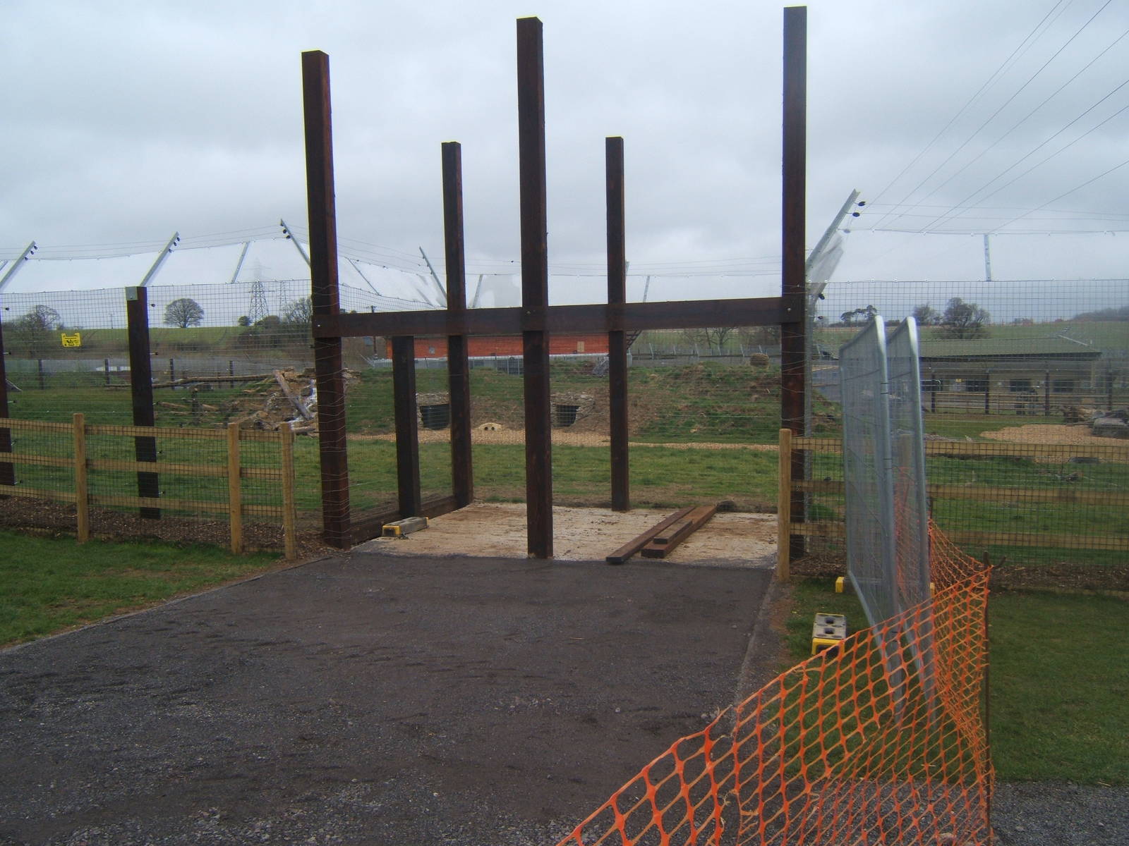 View of Bear enclosure