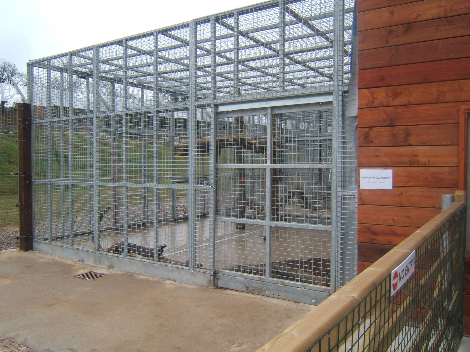 View of Bear enclosure