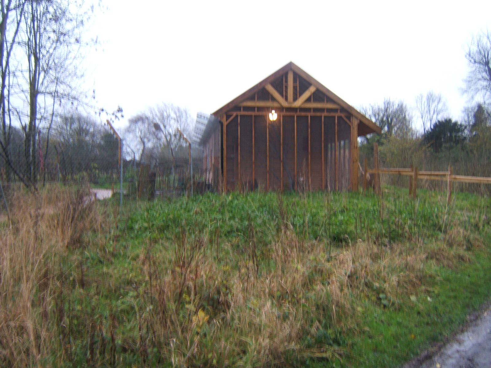 View of Belted Ruffed Lemur House