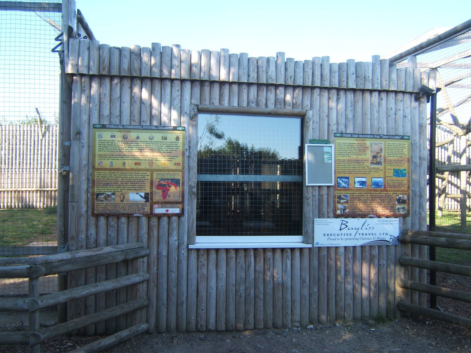 View of Big Cat Housing