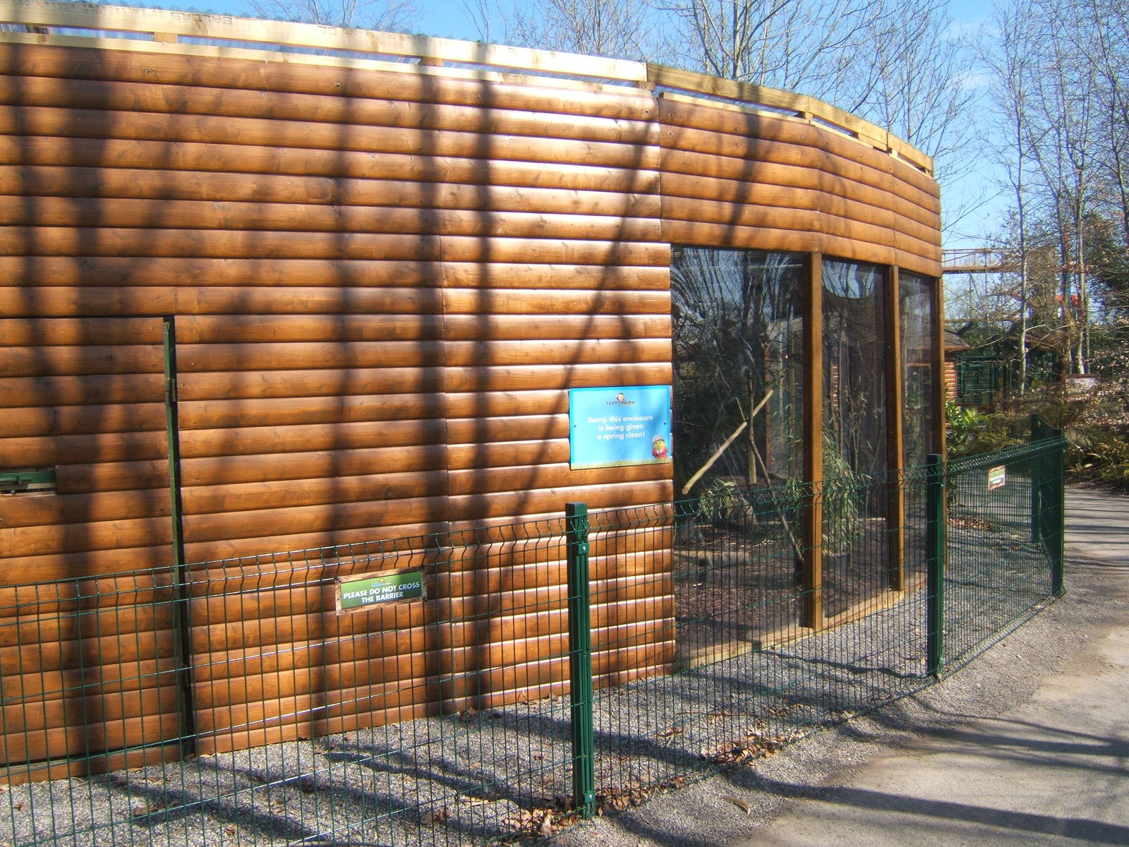 View of brand new Tamarin complex