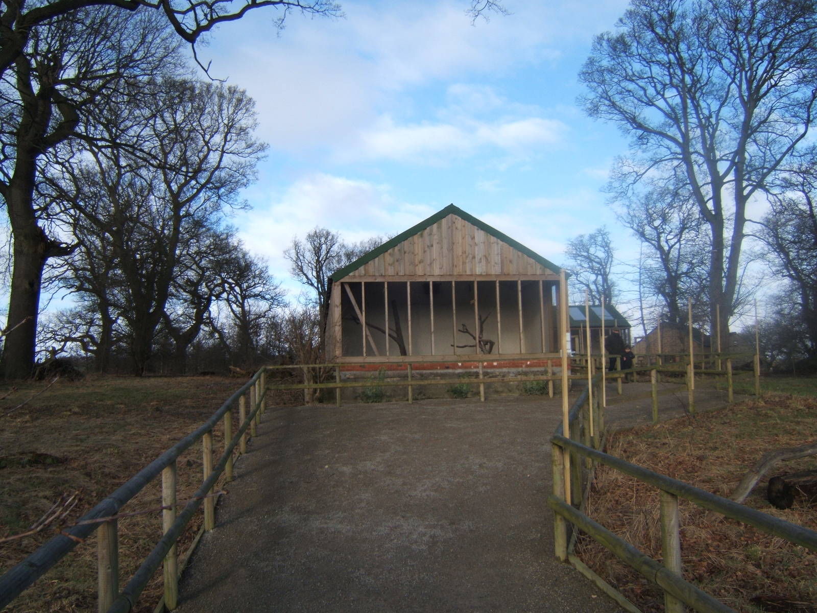 View of Burrowing Owl aviary