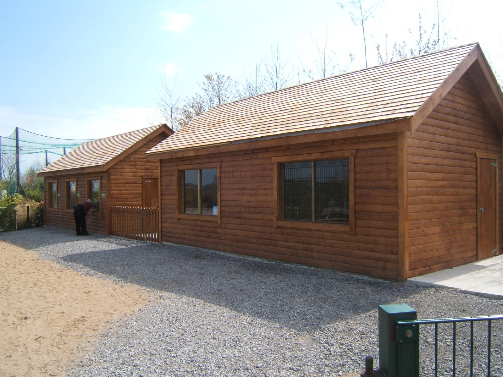 View of chick rearing rooms