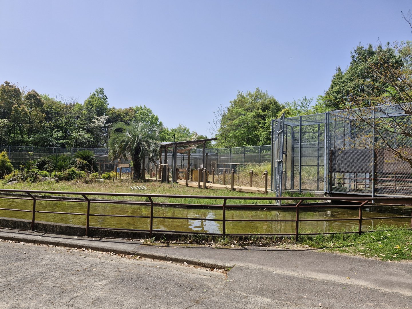 View of (closed) lemur walkthrough