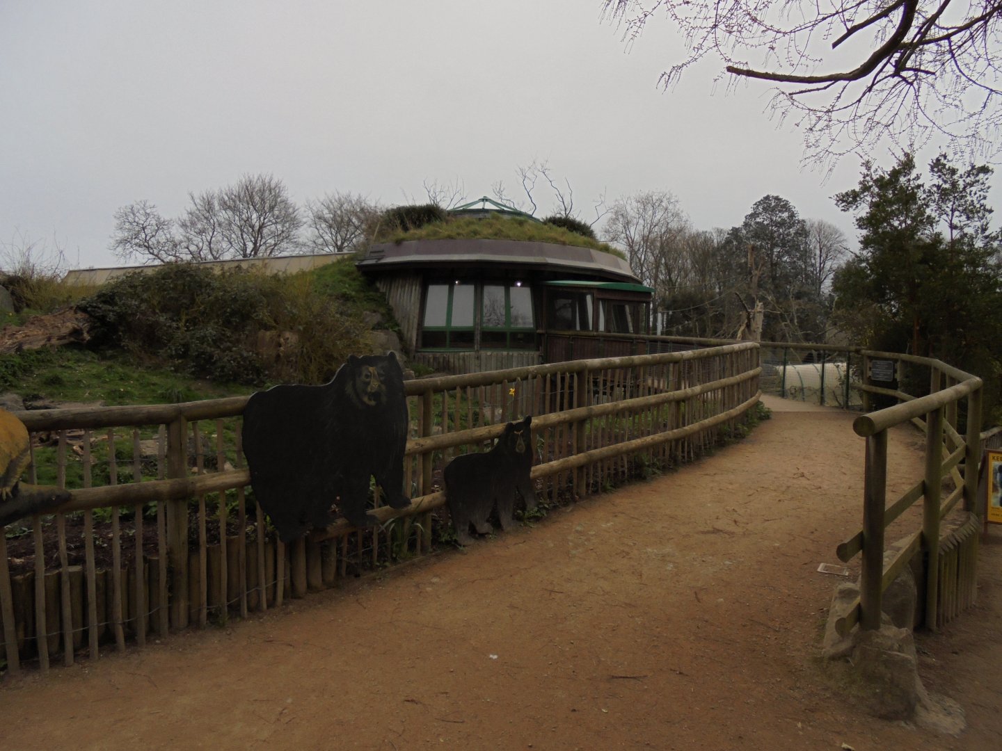View of "Cloud forest" building