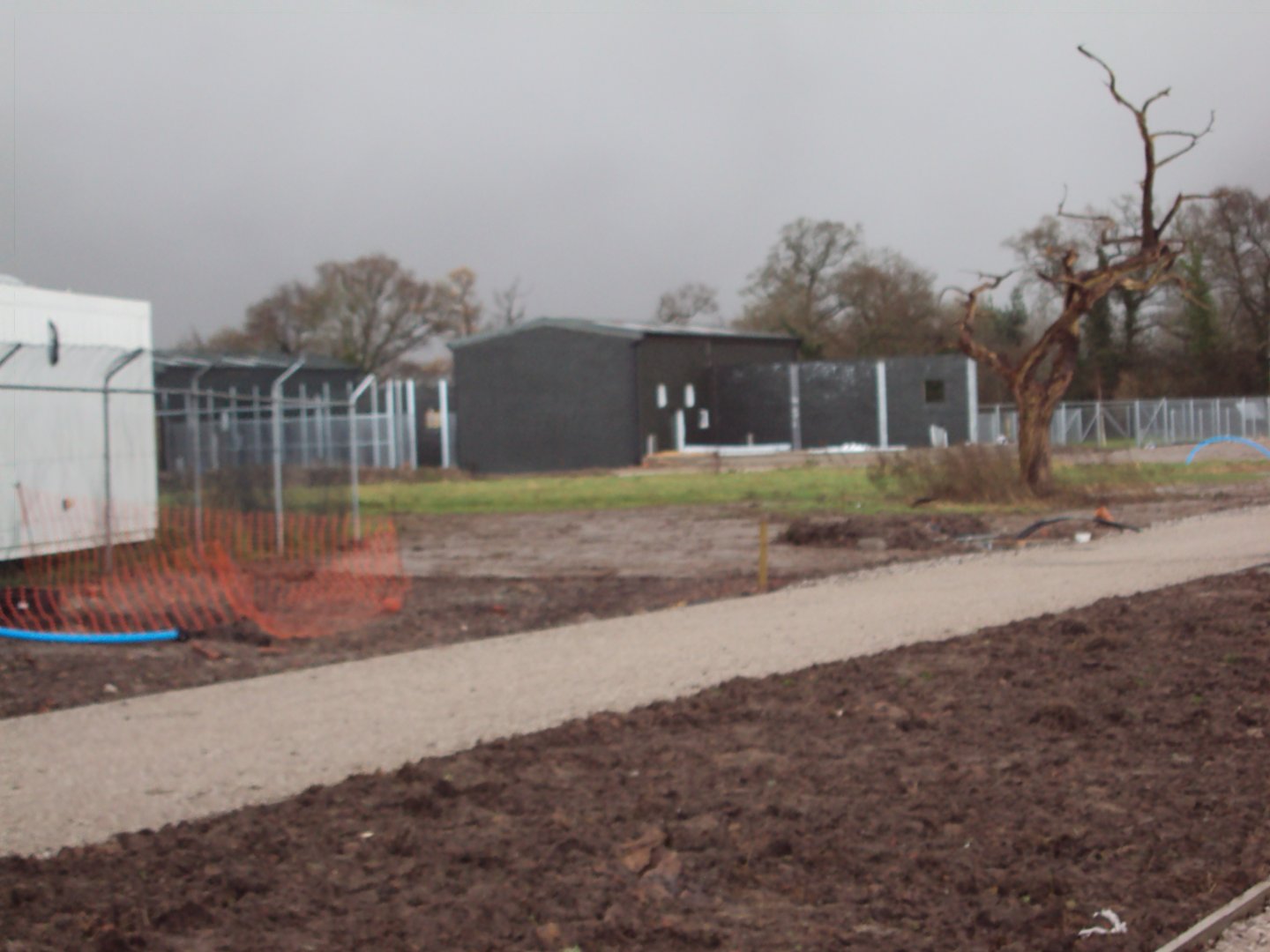 View of Construction of off show zoo 14/12/2019