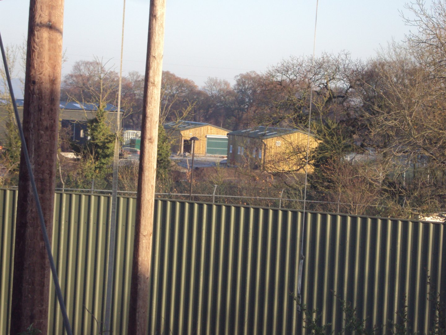 View of construction of off show zoo 30/11/2019