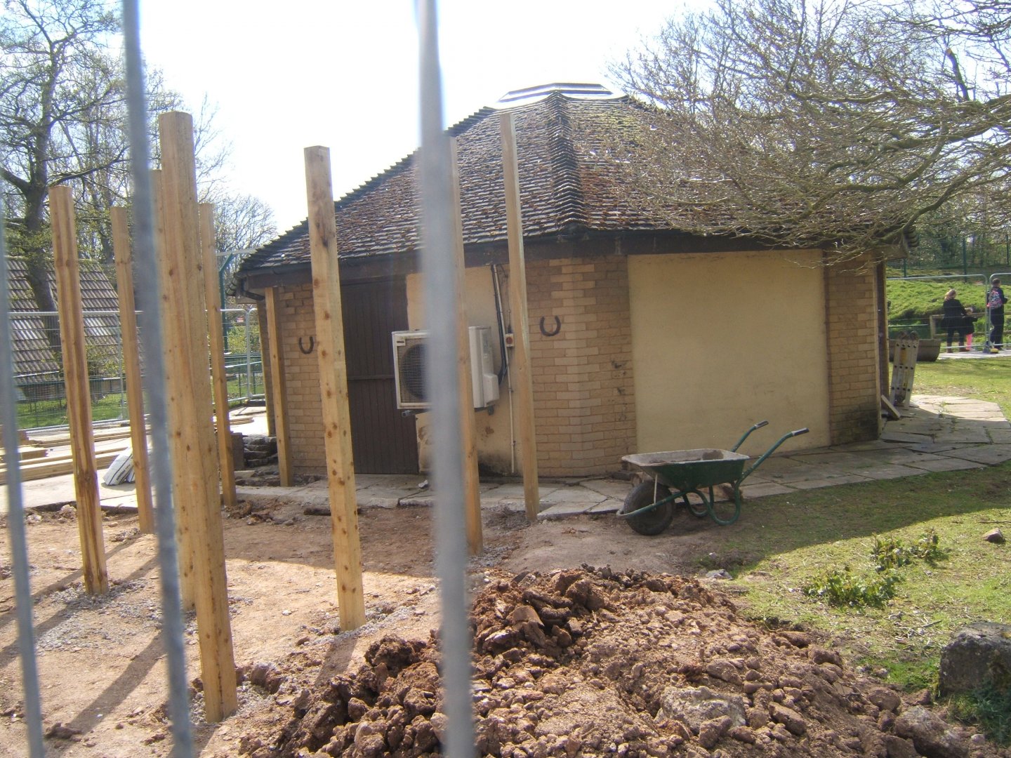 View of construction work 14/04/2019