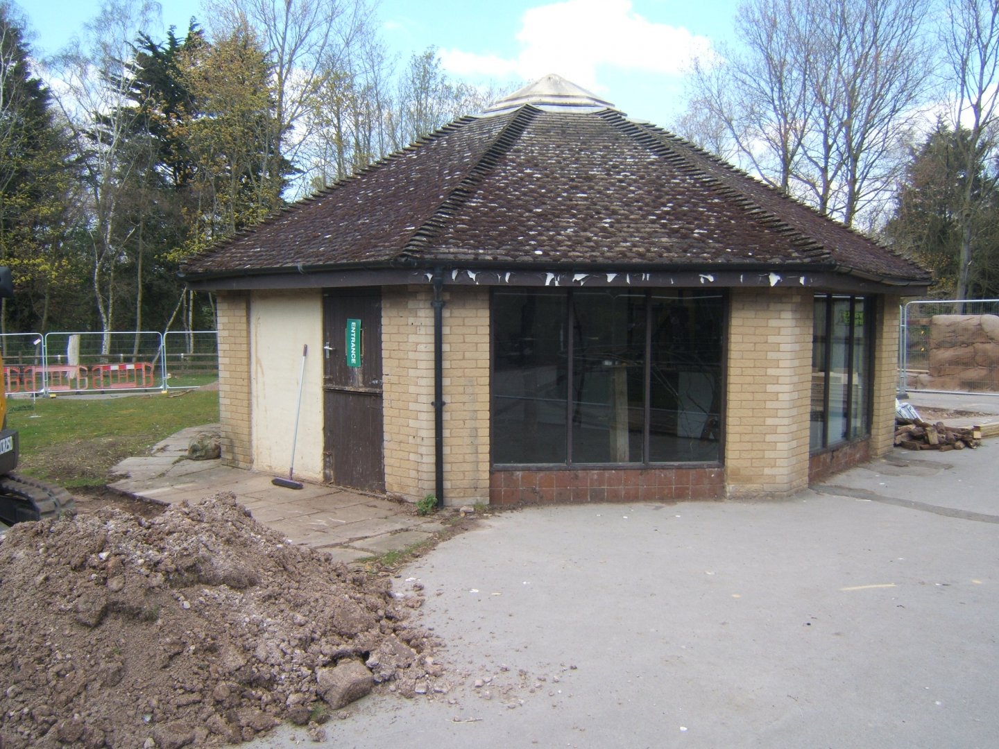 View of construction work 14/04/2019