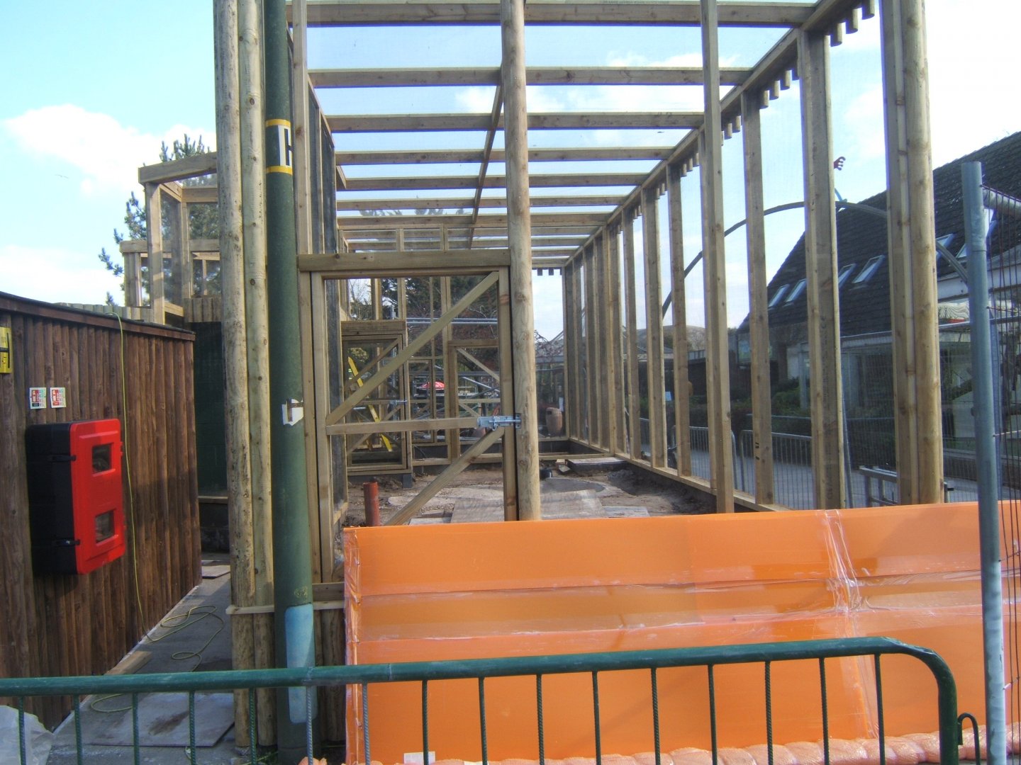 View of construction work 14/04/2019