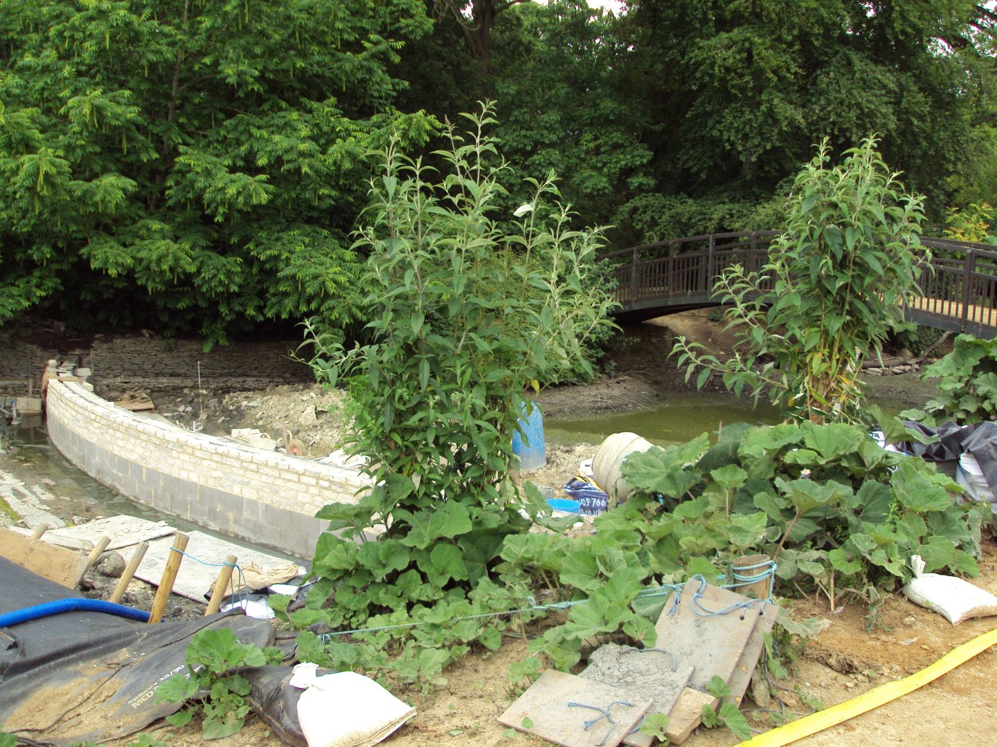 View of construction work 23/06/2019