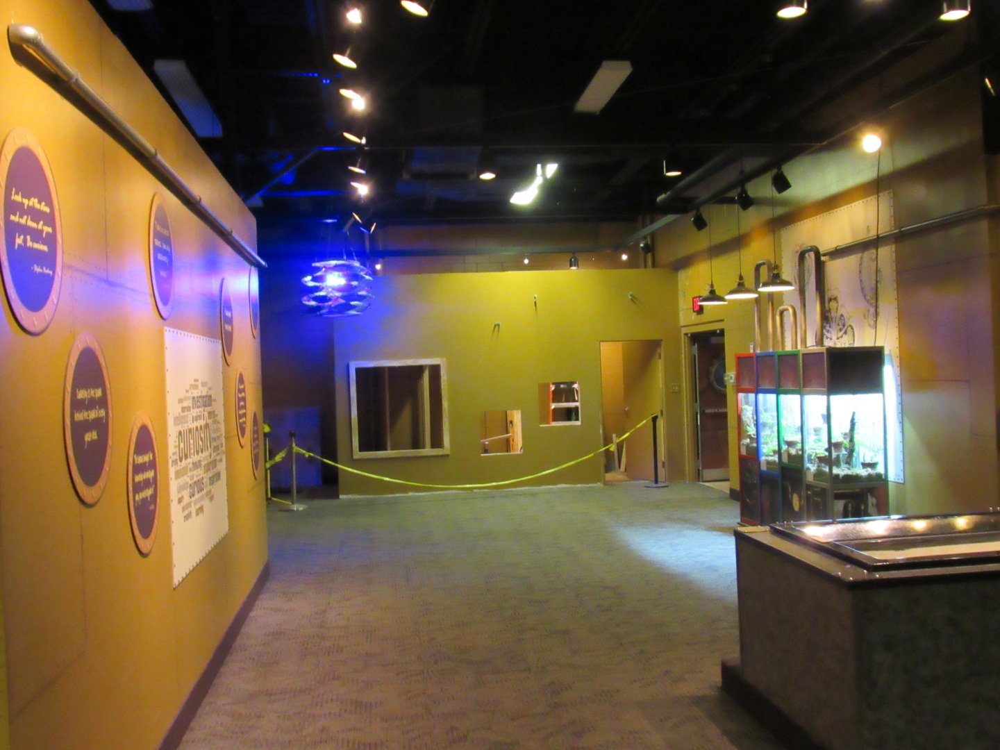 View of Curious Creatures addition 2/17/2018