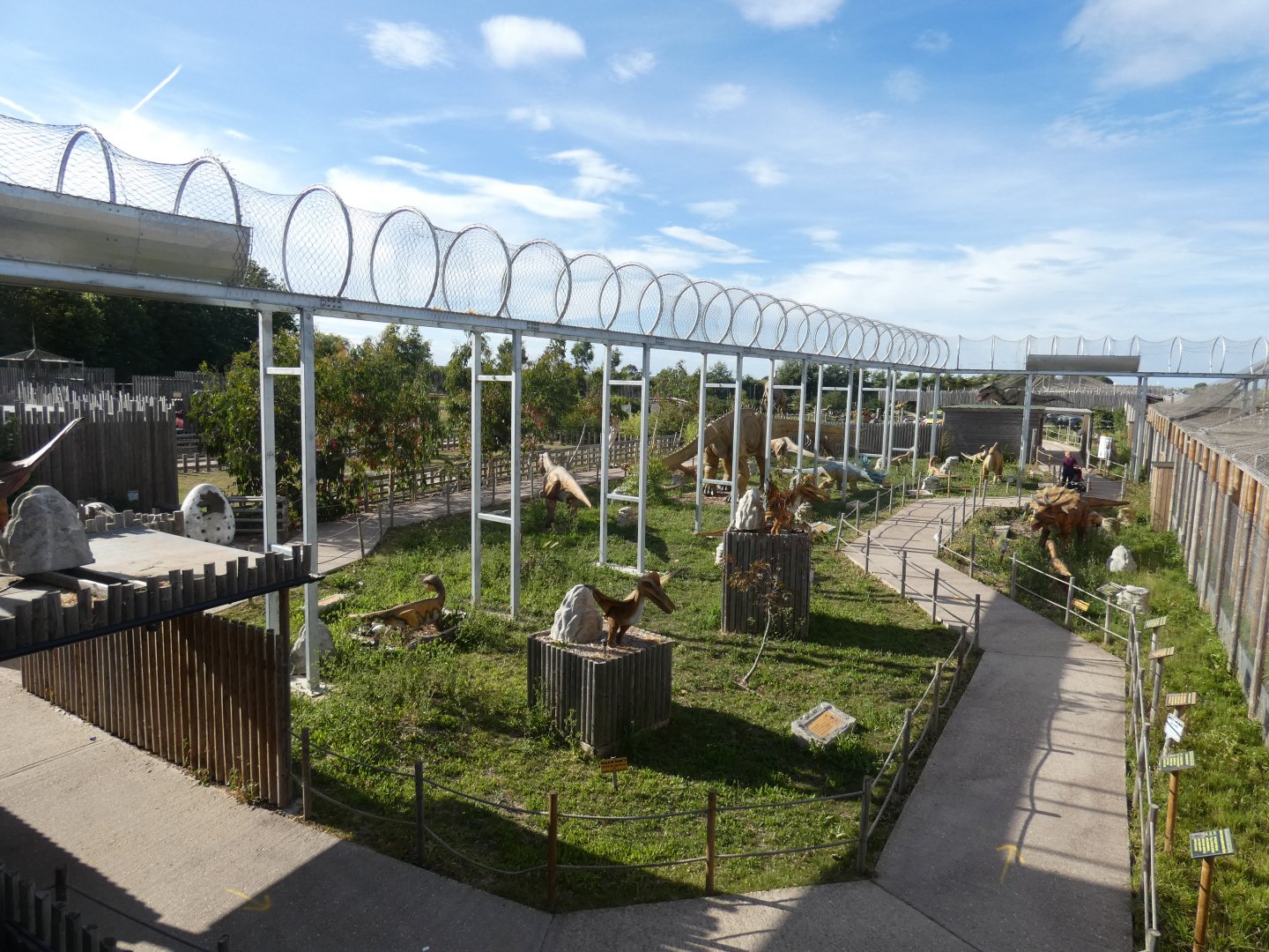 View of Dinosaur area