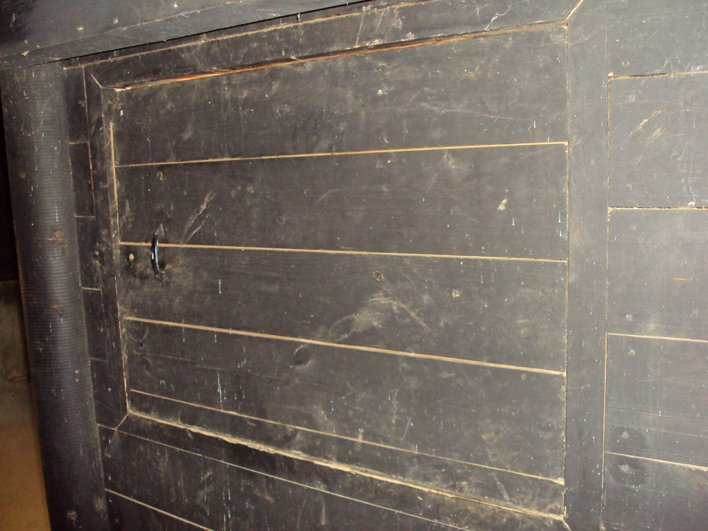 View of door for posting Crocs into there enclosures 27/10/2019