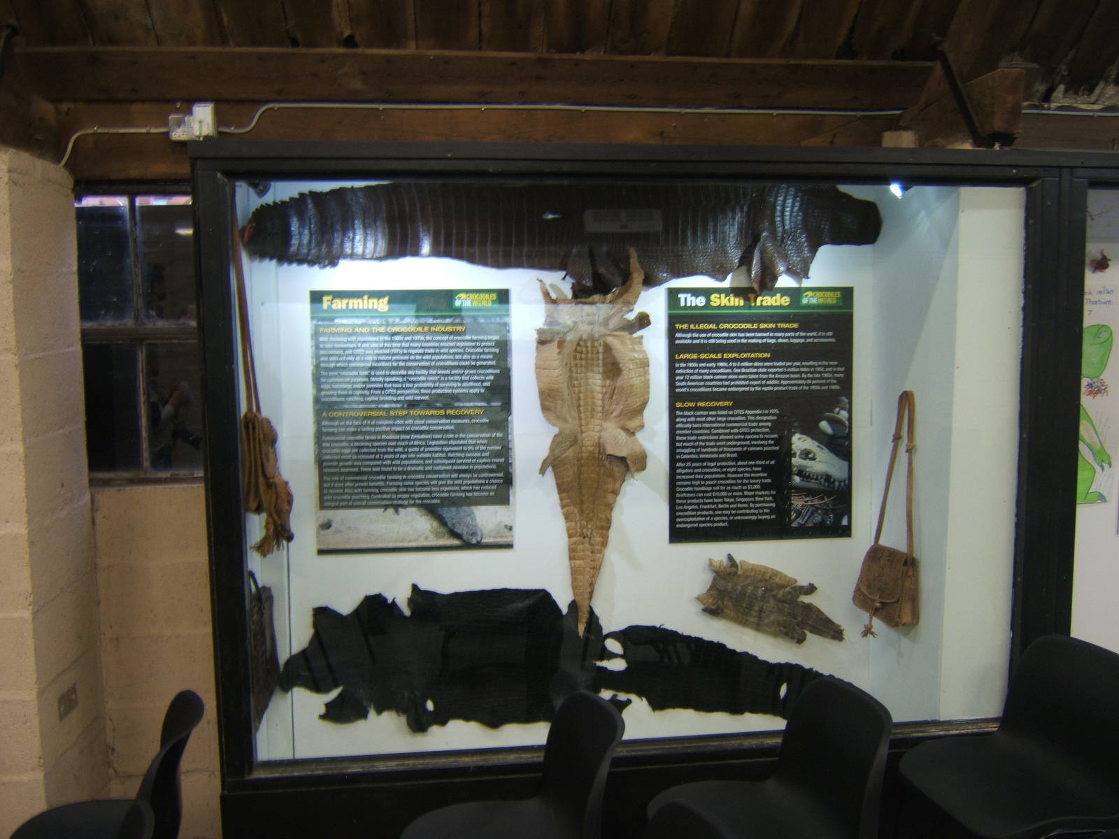 View of Education room display