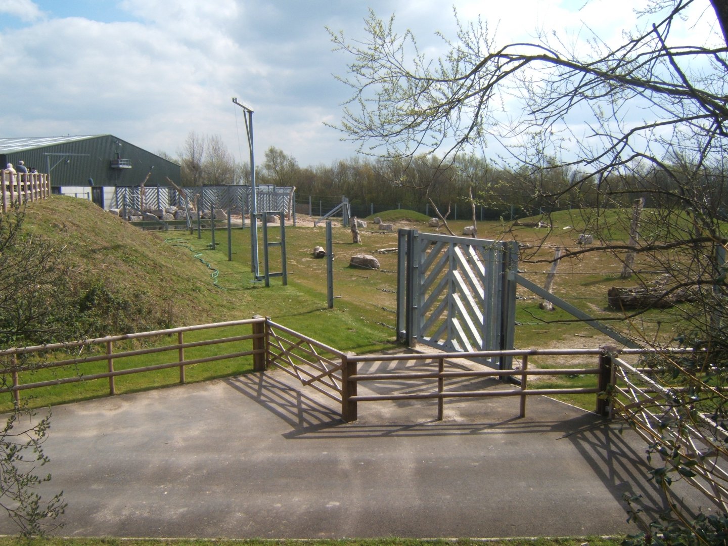 View of Elephant enclosure 14/04/2019