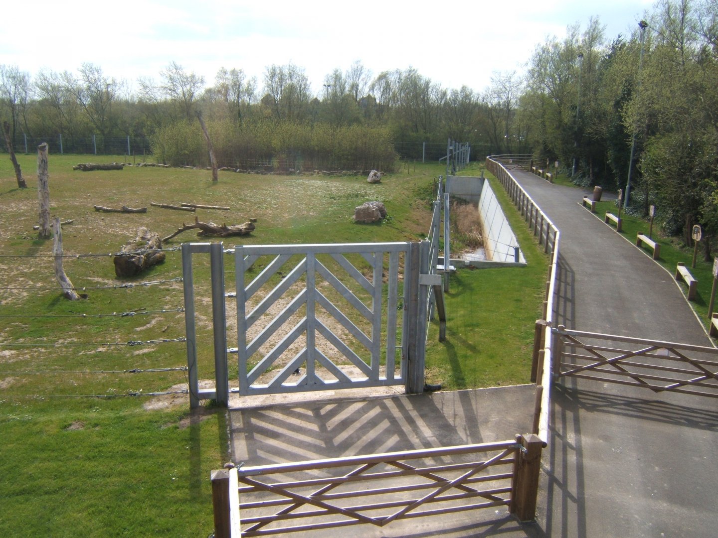 View of Elephant enclosure 14/04/2019
