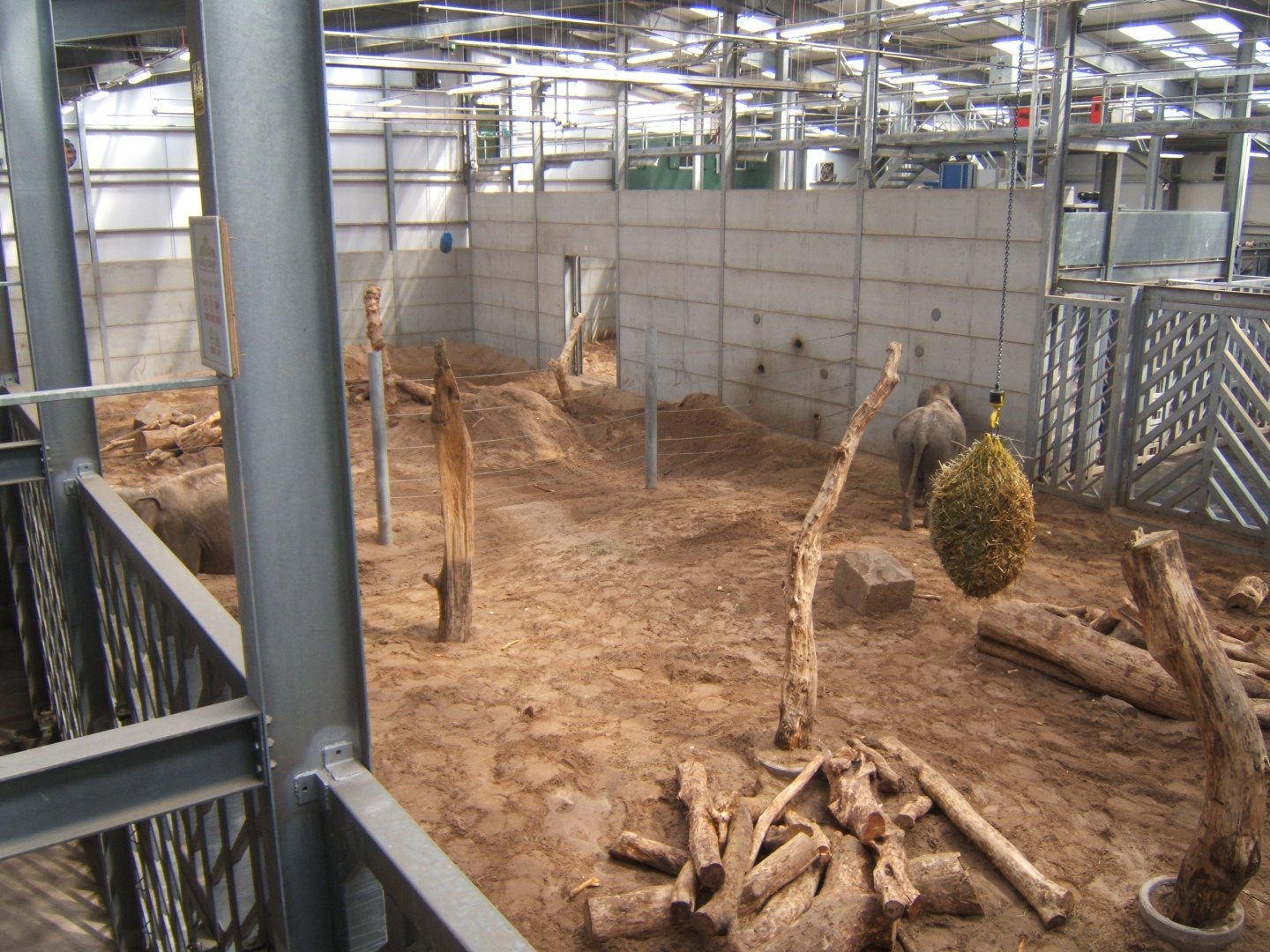 View of Elephant enclosure 14/04/2019