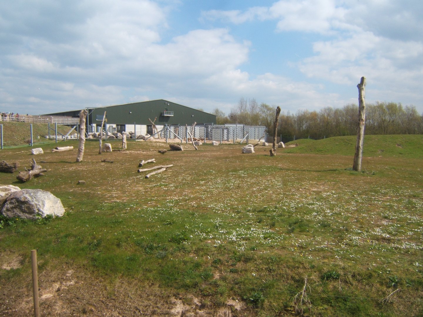 View of Elephant enclosure 14/04/2019