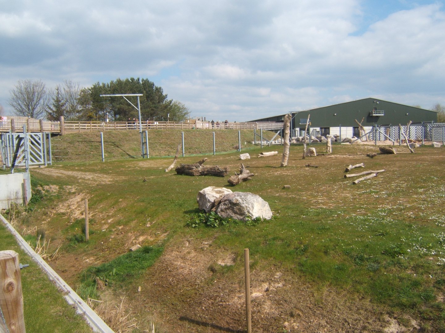 View of Elephant enclosure 14/04/2019