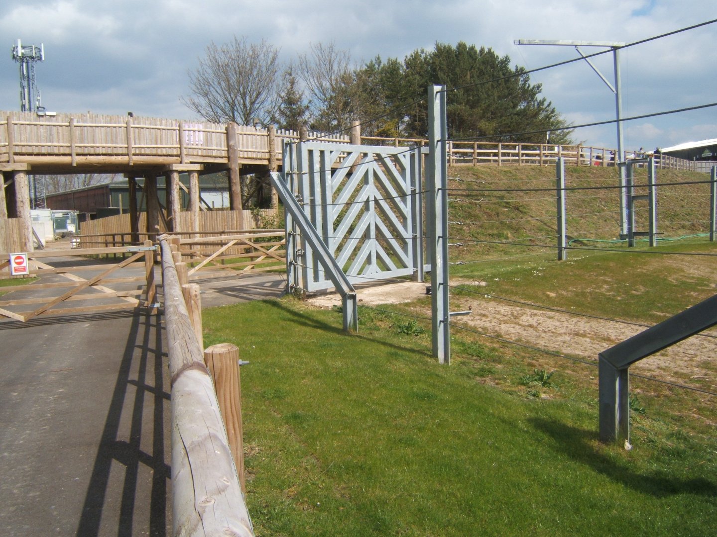 View of Elephant enclosure 14/04/2019