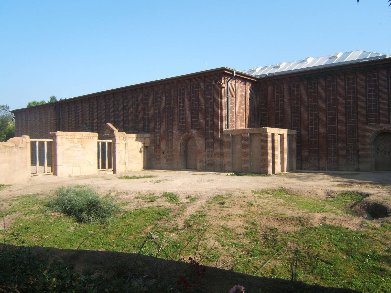 View of Elephant enclosure