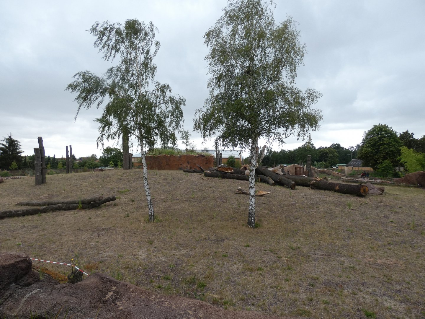 View of Elephant enclosure