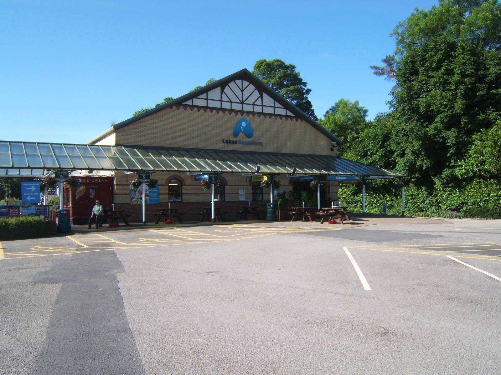 View of Entrance and building