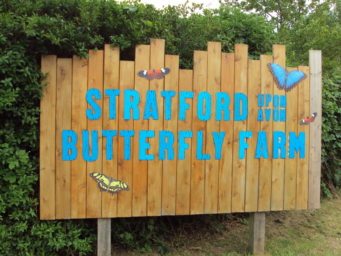 View of entrance sign 28/05/2019