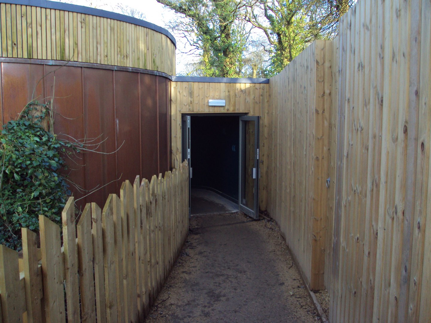 View of entrance to Bear woods 03/01/2020