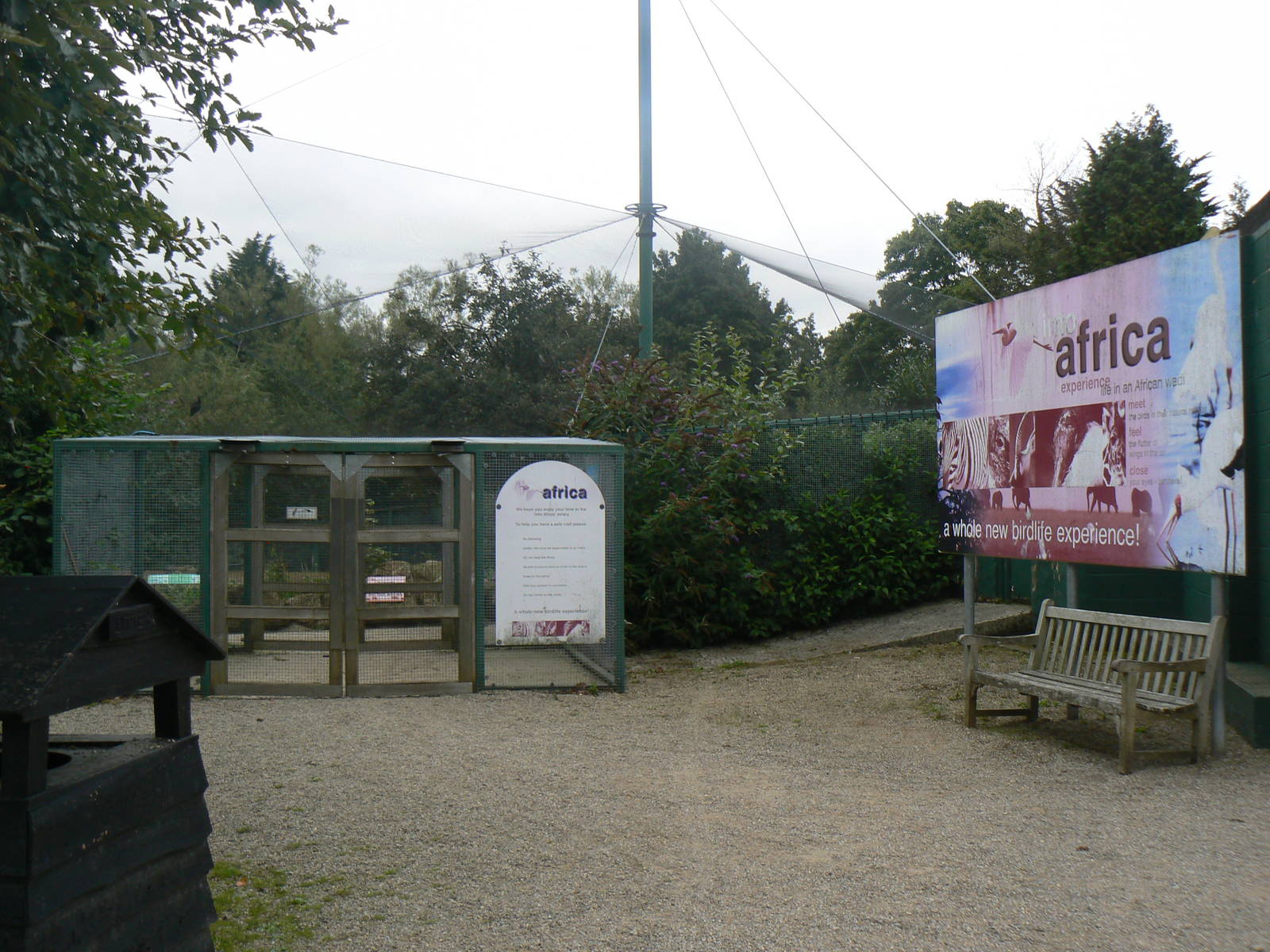 View Of Entrance To 'Into Africa'