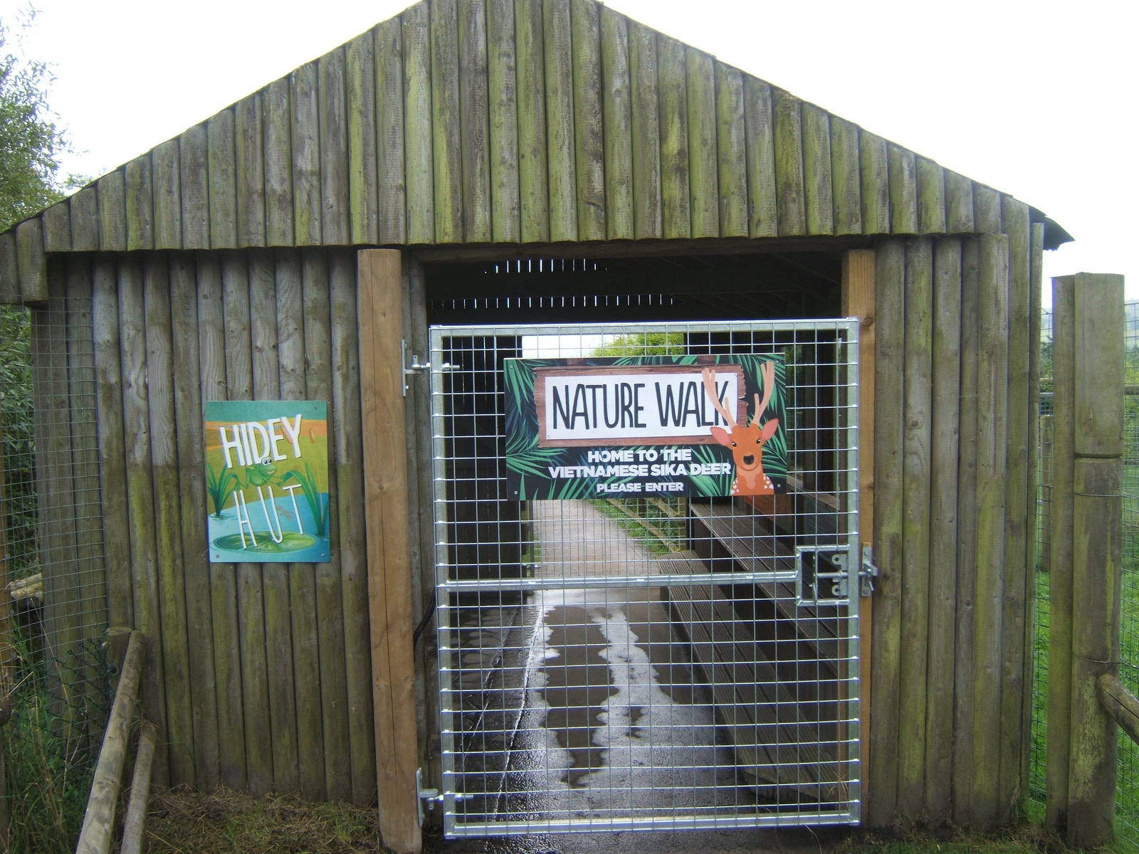View of entrance to Nature Walk