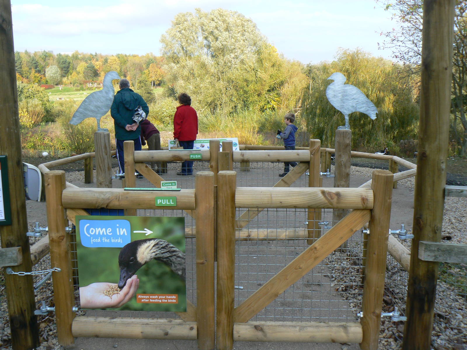 View of Entrance to one of the Contact Areas - 26 October 2015