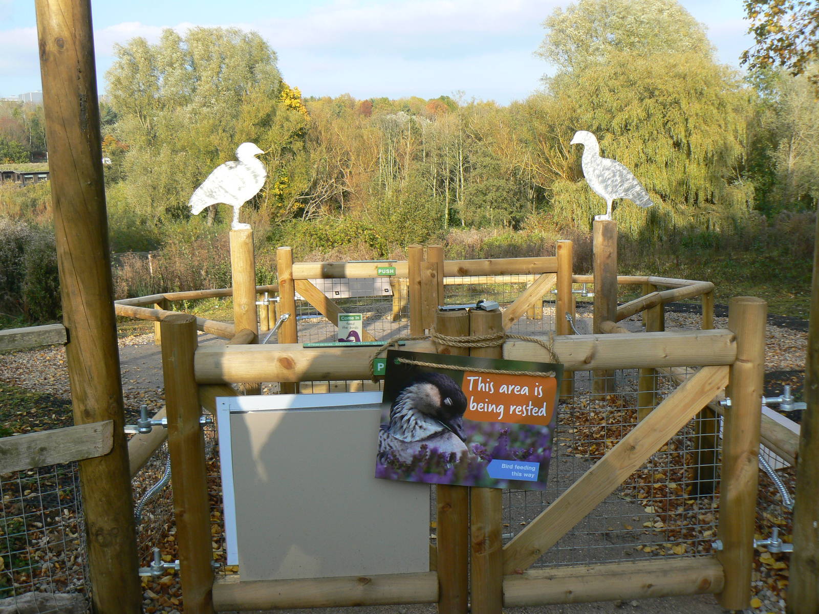 View of Entrance to one of the Contact Areas - 26 October 2015