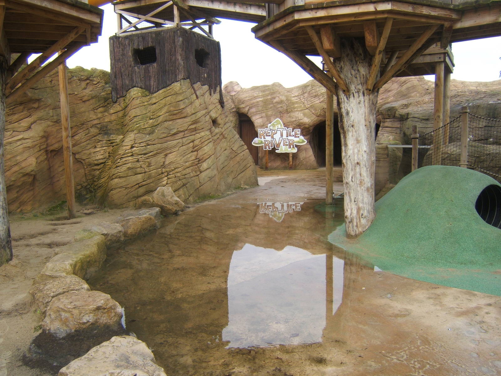 View of entrance to Reptile River