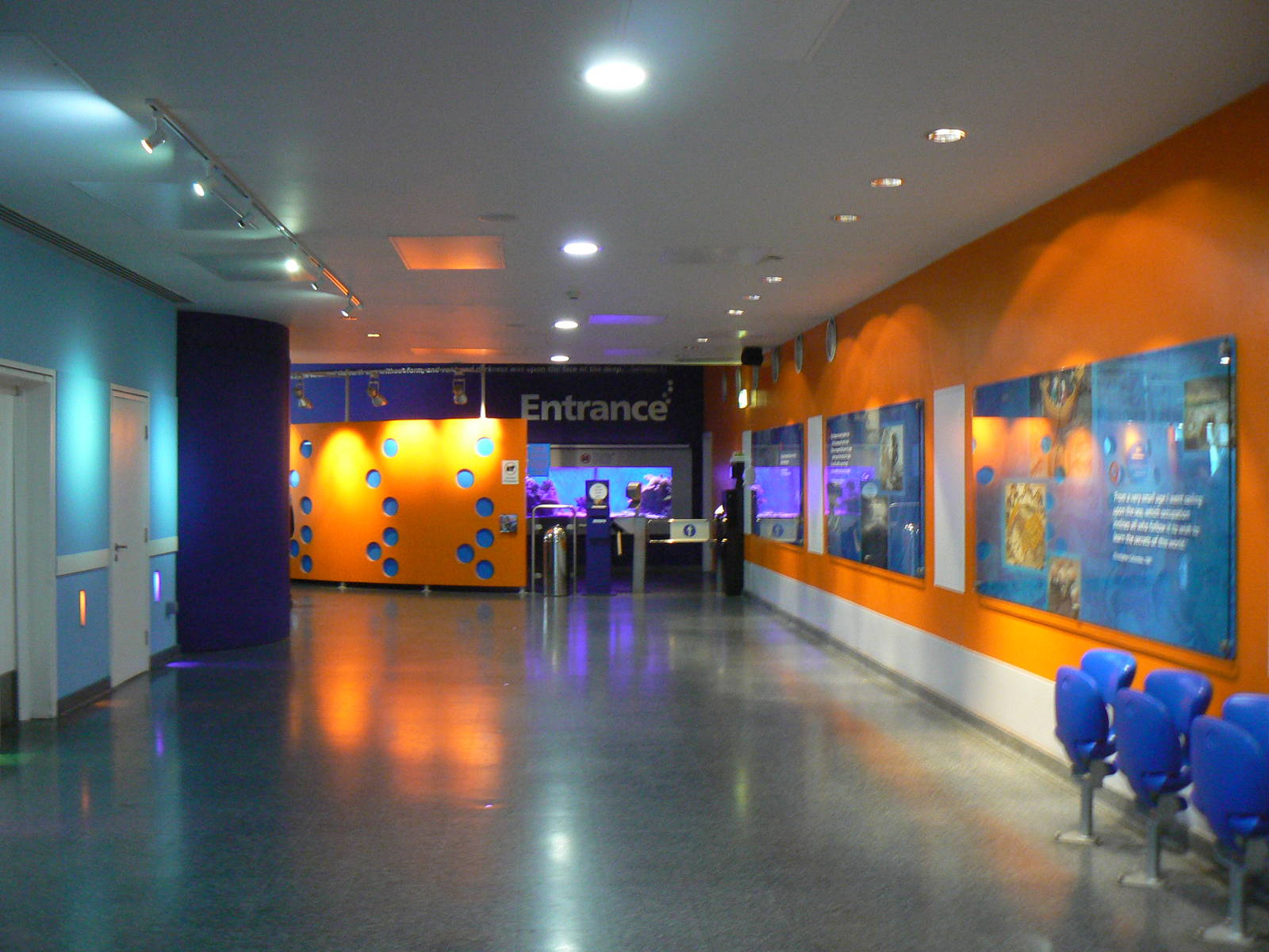 View of Entrance to the Actual Aquaria - 26 March 2016