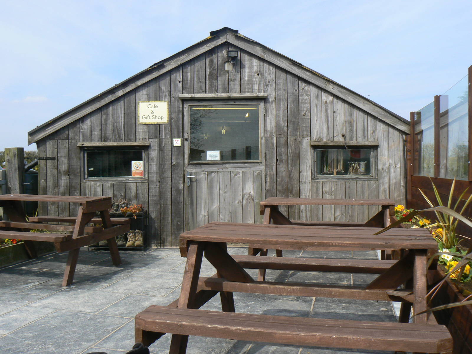 View of Entrance to the Cafe and Shop - 5 May 2015