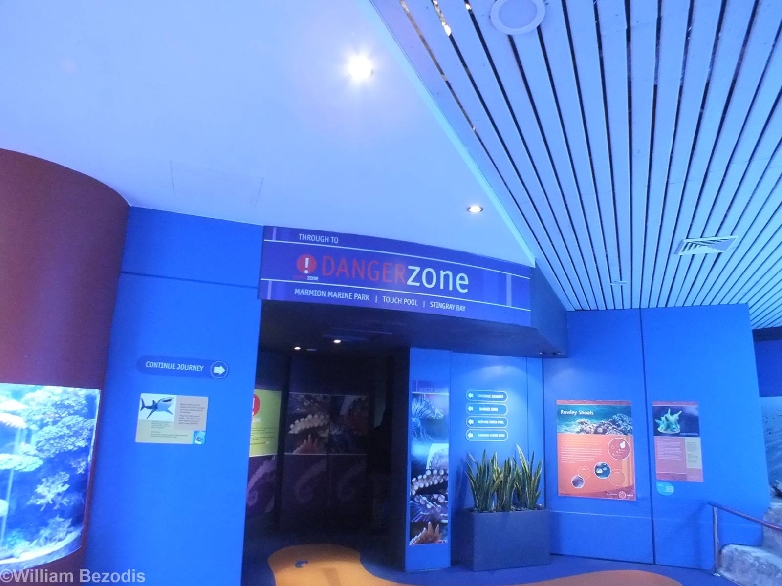 View of Entry to Danger Zone