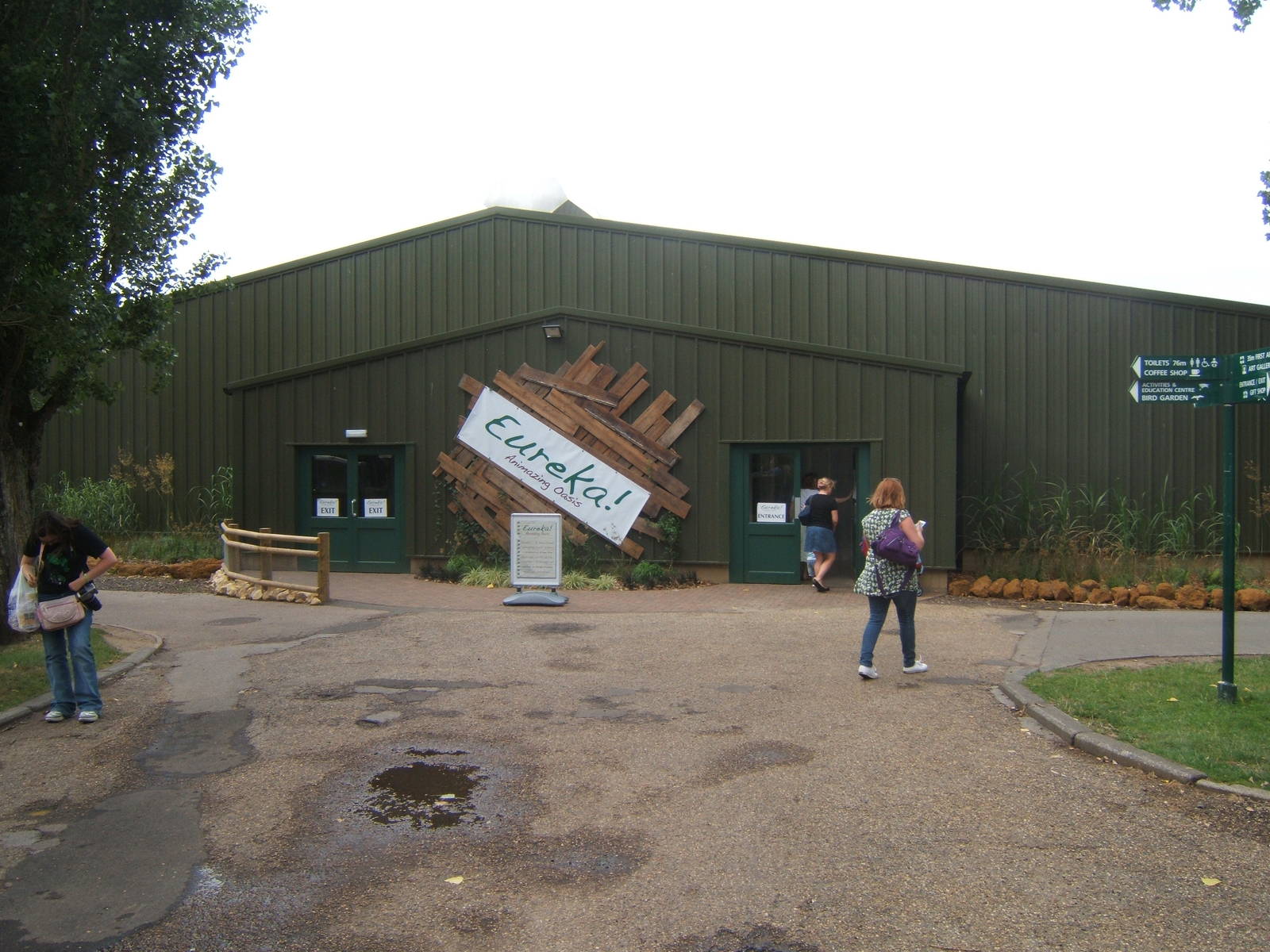 View of Eureka entrance