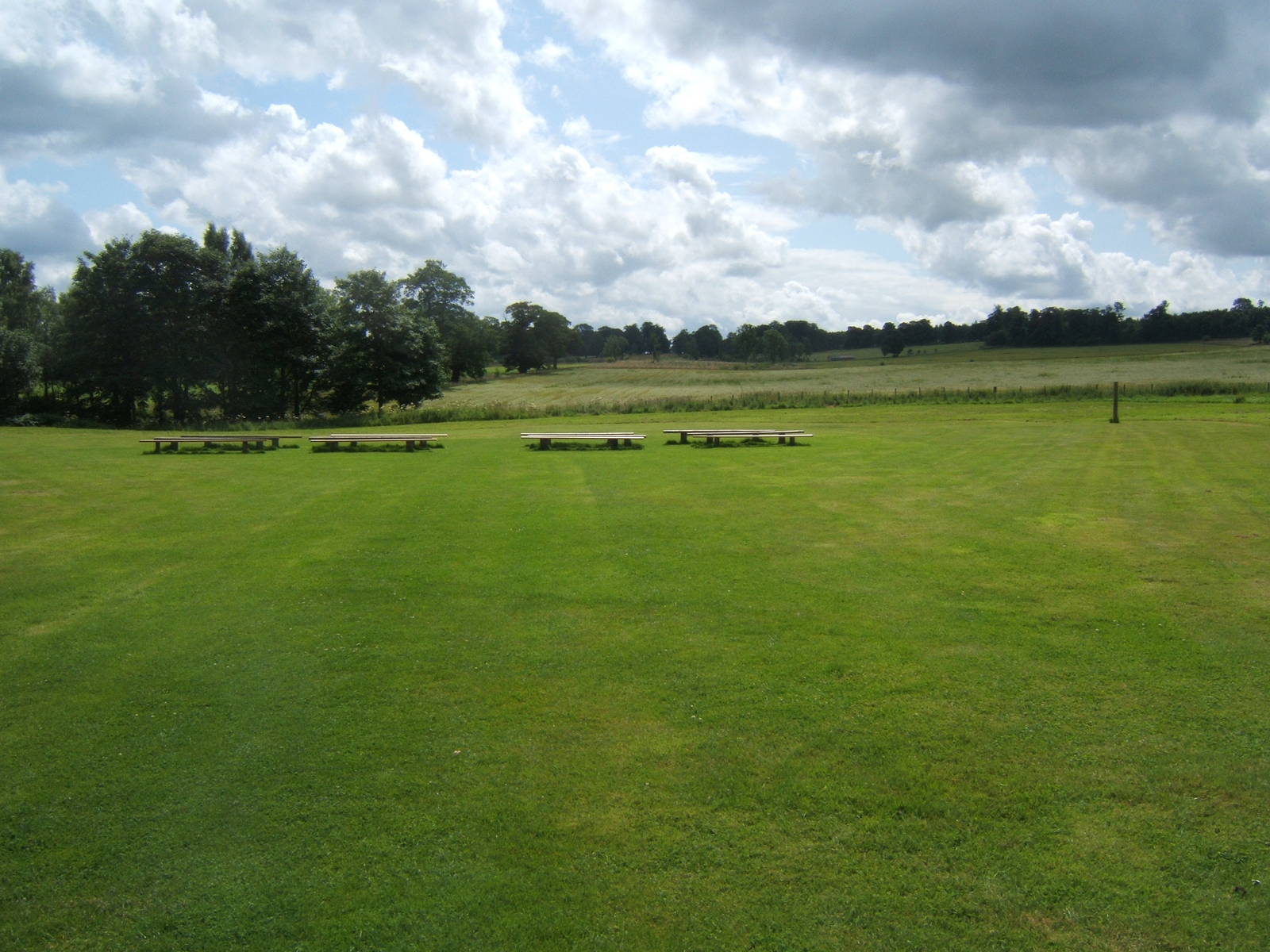 View of flying arena