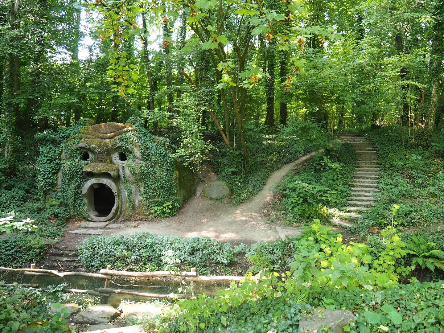 View of forest with Orcus mouth (Aug28th, 2018)